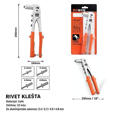 KMT Alat za vađenje spajalica 9363724 Ručni alat za postavljanje