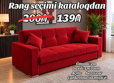 Qonaq otaqları üçün rahat və funksional divan. - Rəng seçimi