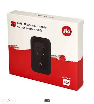 вайфай усилитель: Мобильный Wi-Fi-роутер JIO 4G LTE MF680s Бренд: JIO· — 1