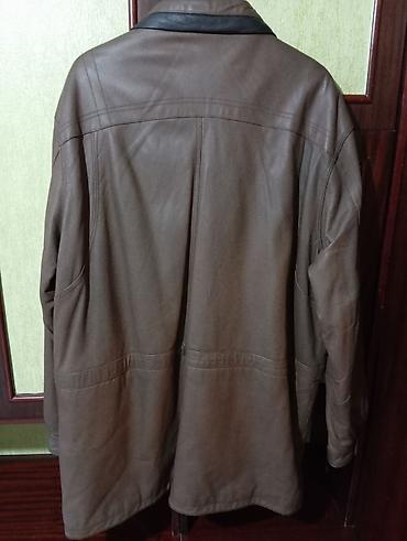 Куртки: 2 кожаные (натуралка) мужские куртки. р. 56-58, зима, осень -весна — 11