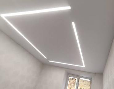 one construction: Натяжной потолок Глянцевое, Матовое, 3D потолки Гарантия, Бесплатная консультация, Бесплатный замер — 1