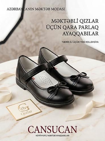 Tuflilər: Rəng - Qara Tuflilər, Ölçü: 26, Qız üçün — 1