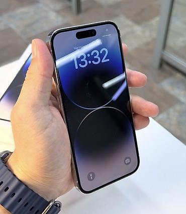 telefon ucun kabro: IPhone 14 Pro, 128 GB, Matte Gold, Zəmanət, Simsiz şarj, Face ID — 2