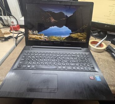 ucuz noutbuk: Lenovo IdeaPad, 15.6 ", AMD A6, < 128 GB