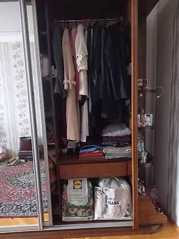 hamam ucun aksessuarlar: Yeni, 2 qapılı, Güzgülü, Qəhvəyi, Taxta, Kupe, Düz dolab — 3