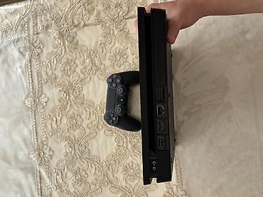 PS4 (Sony Playstation 4): Sony PlayStation 4 Slim oyun konsolu 🎮 PS4 Slim – İdeal vəziyyətdə — 3