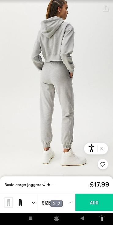 pull and: Джоггеры Pull and Bear, новые, размер S, качество отличное, из Америки — 2