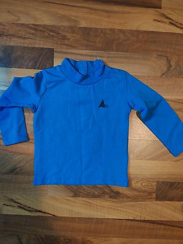 lacoste dzemperi: Dečija majica dugih rukava, plave boje. - Model sa visokim — 1