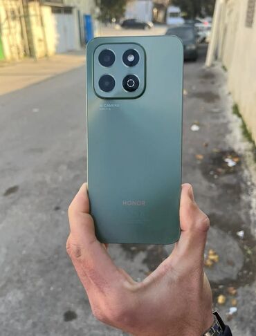 telfon aliram: Honor X6b, 256 GB, rəng - Yaşıl, Barmaq izi, Face ID, Sənədlərlə