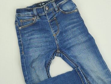 smyk kurtki zimowe dla chłopca: Jeans, Next, 1.5-2 years, 92, condition - Very good