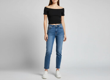 sinsay koszulka real madryt: PULL&BEAR, Топ жіночий, розмір M