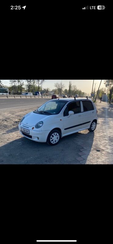 опель зафира б: Daewoo Matiz, 5‑дверный городской хэтчбек, белый цвет. Особенности и