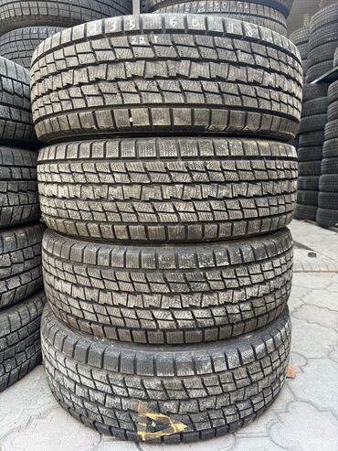 Шины: Шины 235 / 60 / R 18, Зима, Б/у, Комплект, Легковые, Япония, GoodYear