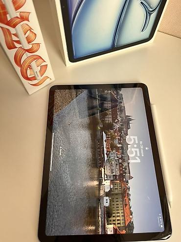 apple ipad 13: Apple iPad Air 11" (M2) + Apple Pencil Pro - Model: iPad Air 11 düym — 1