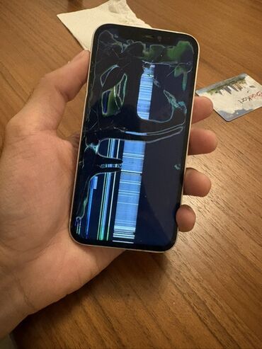 ayfon 6 pilus: 12mini ag rəng 128gb Göründüyü kimi ekran və arxa şüşə