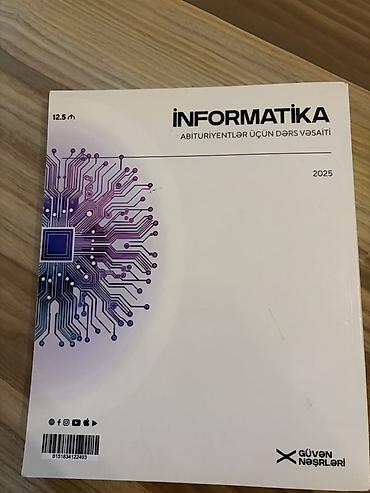 şpris qiyməti: Məhsul: İnformatika üzrə abituriyentlər üçün kitab dəsti 1) — 2