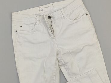 biała spódnice jeansowe: Jeansy, C&A, S, stan - Bardzo dobry
