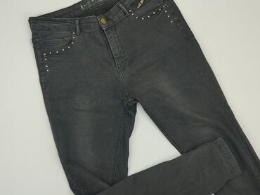 czarne legginsy push up: Jeans, Amisu, M (EU 38), condition - Good