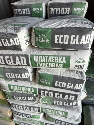 мешок шпаклевки: Гипсовая шпаклевка Kalcit ECO GLAD в мешках по 25 кг. Предназначена