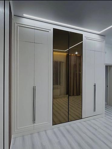 naxcivan mebel: Düz dolab, Yataq otağı üçün, Paltar üçün, Açılan, Korpuslu, 6 qapı — 1