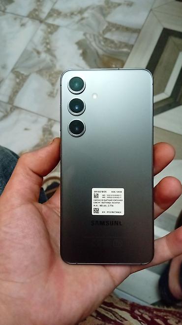 Mobil telefonlar: Samsung Galaxy S24, 128 GB, rəng - Boz, İki sim kartlı — 1