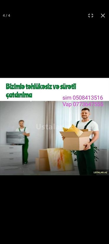 ucuz yük daşıma xidməti: Zəhra yük daşıma xidməti 7-24 xidmətinizdə istənilən texnika yük — 4