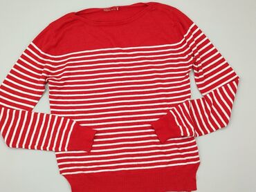 bluzki hiszpanki czerwona: Sweter, L, stan - Bardzo dobry