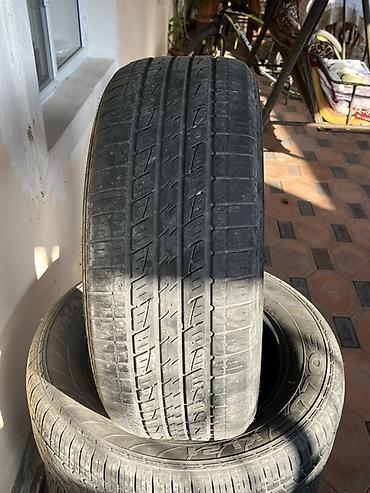 Nəqliyyat: Avtomobil üçün 4 ədəd şin dəsti. Ölçü: **265/60 R18** Yük və sürət — 3