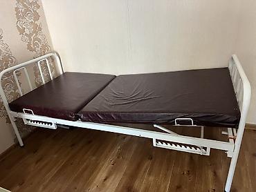 Медицинская мебель: Кровать для лежачих больных состояние отличное цена 20 000с — 3