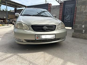 e6 3: Toyota Corolla: 2002 г., 1.8 л, Автомат, Бензин, Седан — 7