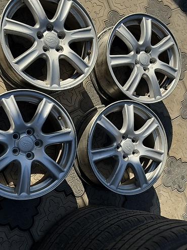 Комплект оригинальных литых дисков Subaru (4 шт.) - Диаметр: 16" - at lalafo.kg Комплект оригинальных литых дисков Subaru (4 шт.) - Диаметр: 16" -