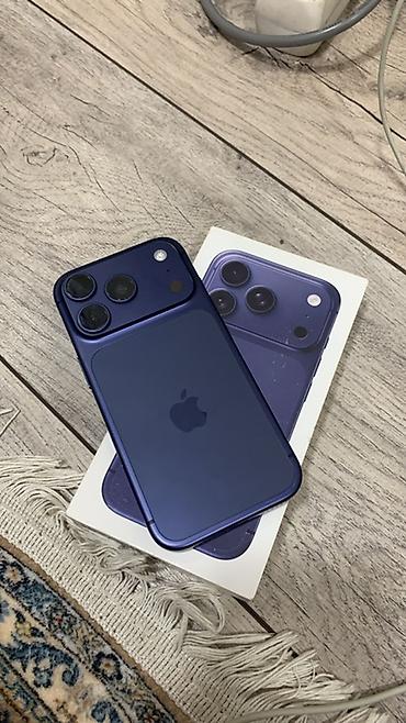 айфон бу 13 про: IPhone 17 Pro, Б/у, 256 ГБ, Синий, Коробка, 95 % — 1