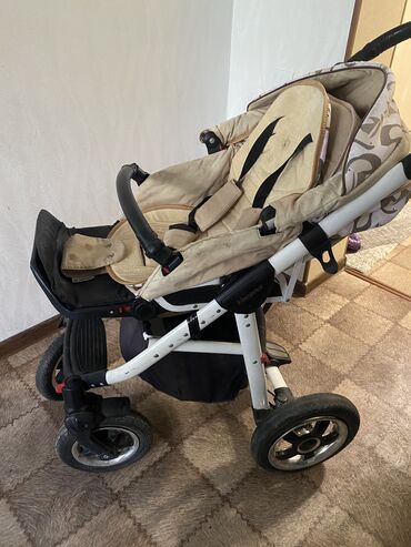 Коляски: Коляска, цвет - Желтый, Б/у — 5