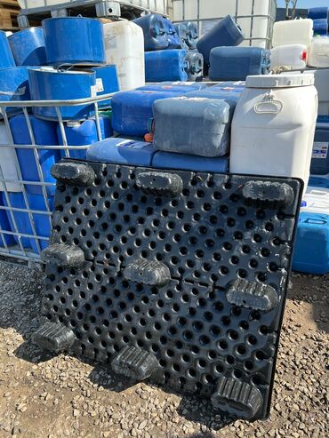 sklad üçün 20 futluq konteyner: Paddon plastik Razmer 100×120 yük götürmə 1 ton