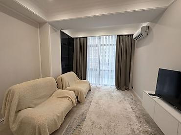квартирный бизнес бишкек: 2 комнаты, 47 м², Южная Магистраль Элитка, 2 этаж, Дизайнерский ремонт — 4