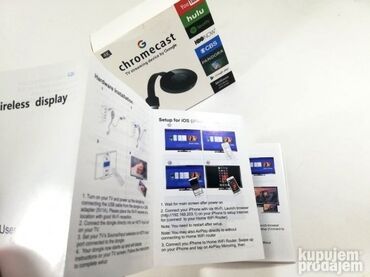 Ostali aksesoari za mobilne telefone: ChromeCast TV smart Box - Chrome Cast HDMI 1699 dinara Nije original — 7