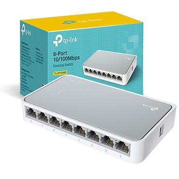 ofis komputeri: TpLink 8 Port Switch TP-Link TL-SF1008D 8-port 10/100 Mbps masaüstü — 1