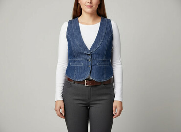 c a kamizelka damska garniturowa: Fashion Jeans, Жилетка жіноча, розмір 2XL
