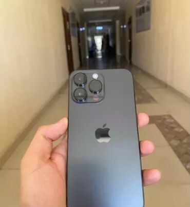 apple 14 pro max qiymeti: IPhone 14 Pro Max, 128 GB, Qara, Zəmanət, Face ID, Sənədlərlə