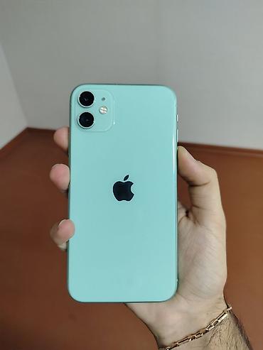 IPhone 11, 64 GB, Yaşıl, Face ID