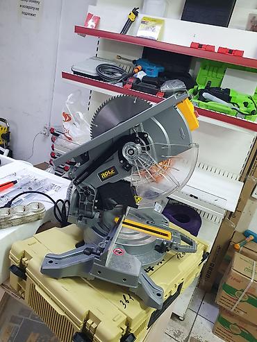 Инструменты для резки: Угларез Торцовочно-усовочная пила ROLF TOP-210QQ с верхним столом — 5