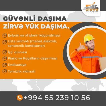 yuk masini: Yuk dasima.Yük daşıma Zirvə Yükdaşıma Xidmətlərimiz: ✓Evlerin