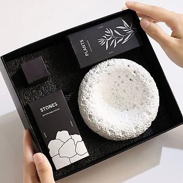 Другой декор и предметы интерьера: Набор для создания арома композиции • Коробка (20/18см) матовая — 3