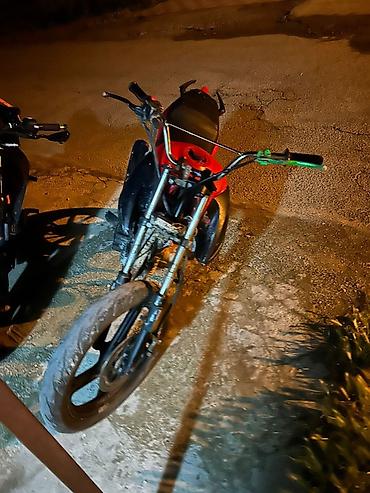 rks moped: Sənədsizdi! Moped/motosiklet – küçə/siti üslublu, qırmızı-qara rəng — 2