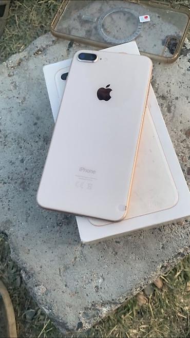 apple earpods lightning: IPhone 8 Plus, Б/у, 64 ГБ, Золотой, Коробка, 73 % — 3