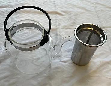 Čajnici: Stakleni čajnik sa infuzerom 1000ml NOVO. Opis proizvoda: Infuzer za — 9