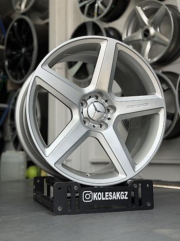ремни 12: Диски R 18 Mercedes-Benz, Комплект, отверстий - 5, Новый — 3