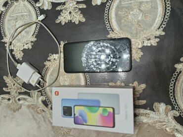 not 10 plus: Xiaomi Redmi 10A, 64 GB, rəng - Qara, 
 İki sim kartlı, Barmaq izi