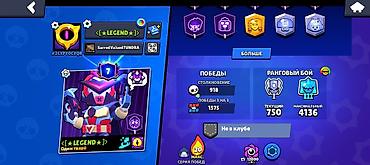 Другие аксессуары: Аккаунт Brawl Stars - Прогресс: 85 из 105 бойцов открыто. - Кубки на — 21