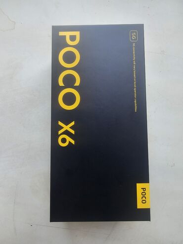 бу поко х3 про: Poco X6, Жаңы, 8 GB, түсү - Кара, 2 SIM